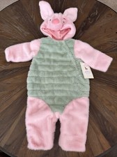 Pottery Barn Kids Disney Winnie Pooh Piglet Costume Baby Infant 0-6 Months NWT