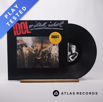 Billy Idol Vital Idol LP Album Vinyl Record 1985 CUX 1502 Chrysalis - VG+/VG+