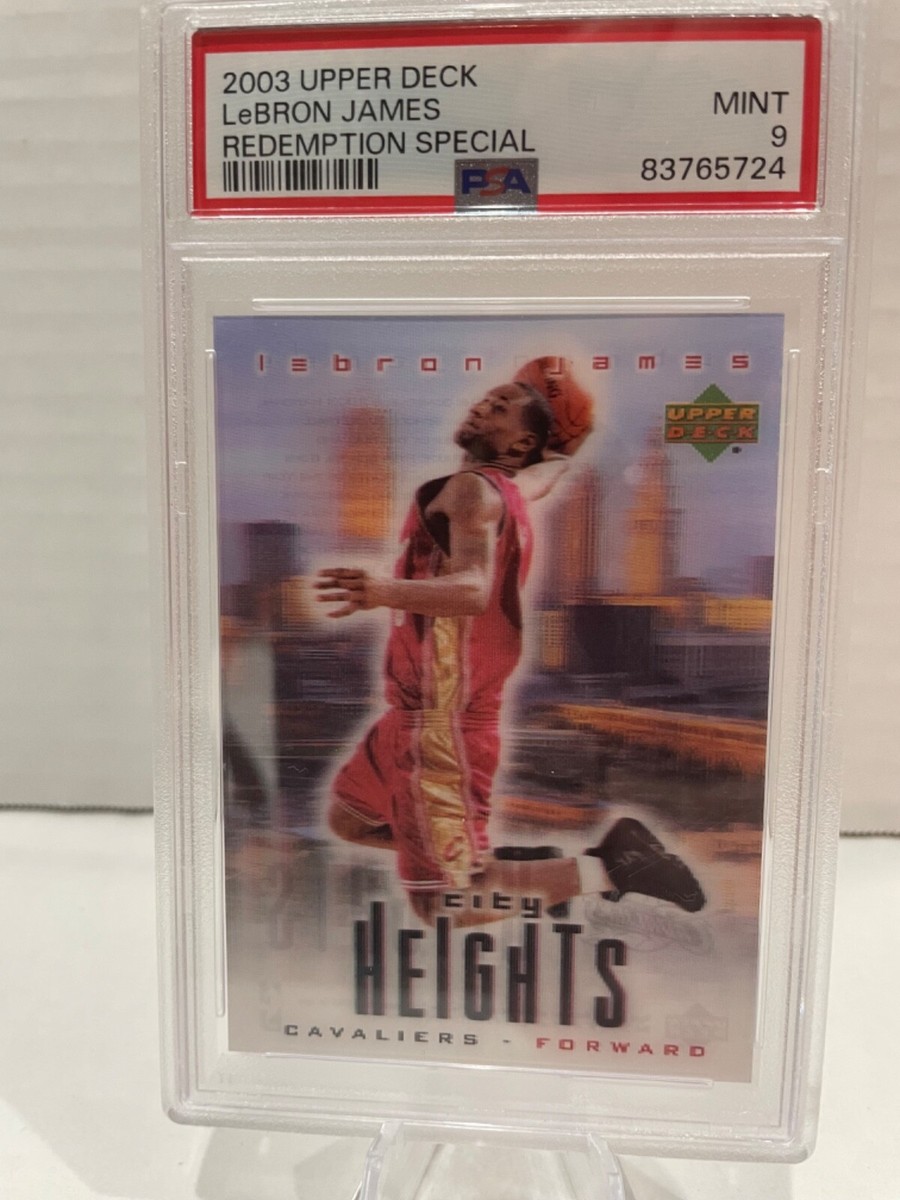 2003 LeBron James Upper Deck Redemption Special PSA 9 | eBay