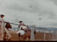 8mm Film 1962 Rodeo 1960s Home Movie Nevada Barrel Racing Bronco Busting Cowboys