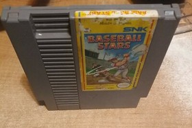 Baseball Stars -- NES Nintendo Original Classic Authentic Game TESTED