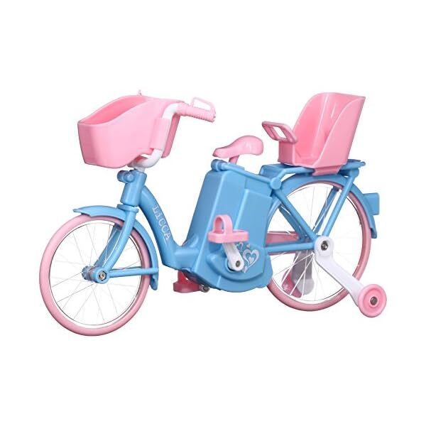 Takara Tomy Rika-chan LF-05 Electric bicycle Toy Pink And Light Blue Color F JP