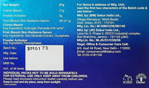 New Dark Skin Oxy- Life Bleaching Cream Whitening Lightening Brightening 24g - Picture 4 of 7