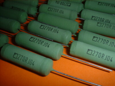 10x 270 Ohm / 10 Watt Widerstand Wirewound-Power Resistor