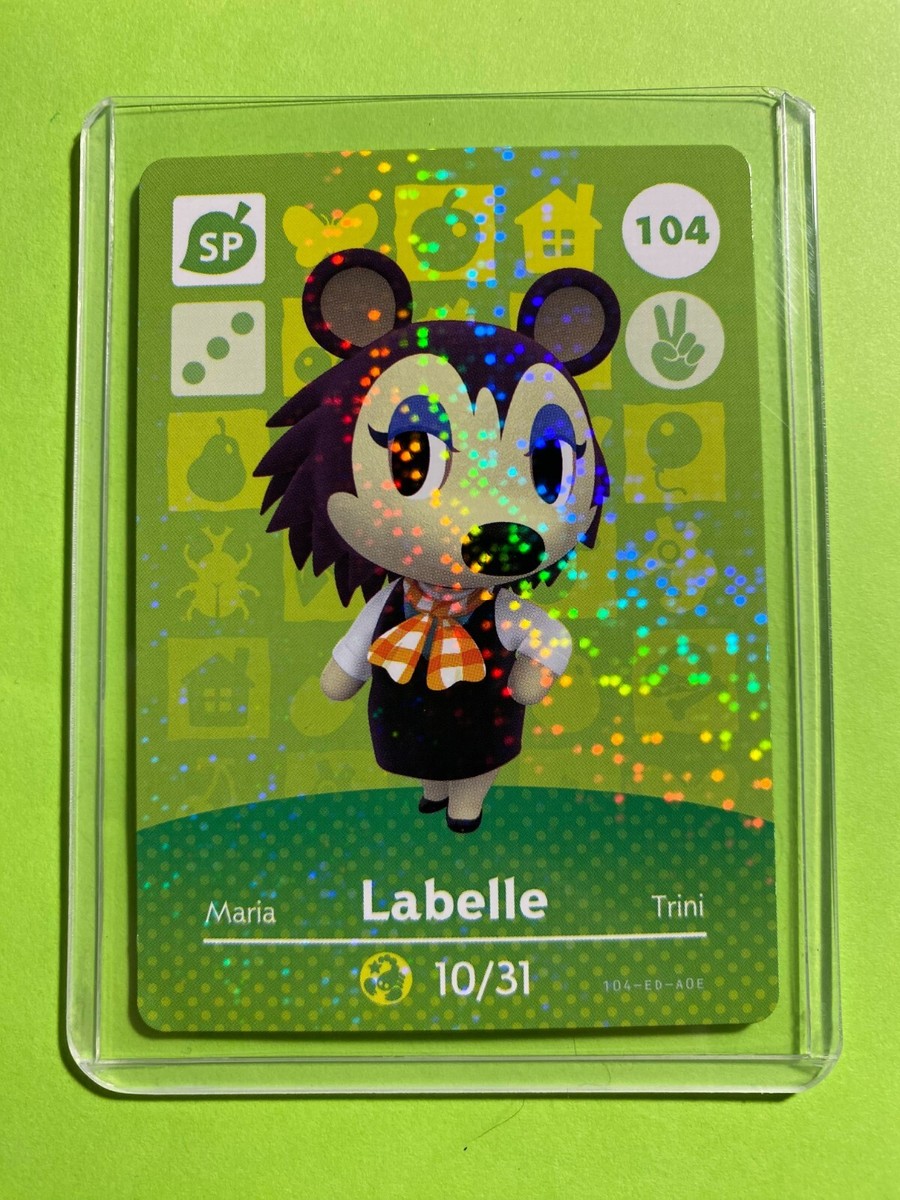 rare acnh amiibo cards I got two series 4 card packs and pulled these, are any of them rare cards? : r/amiibo