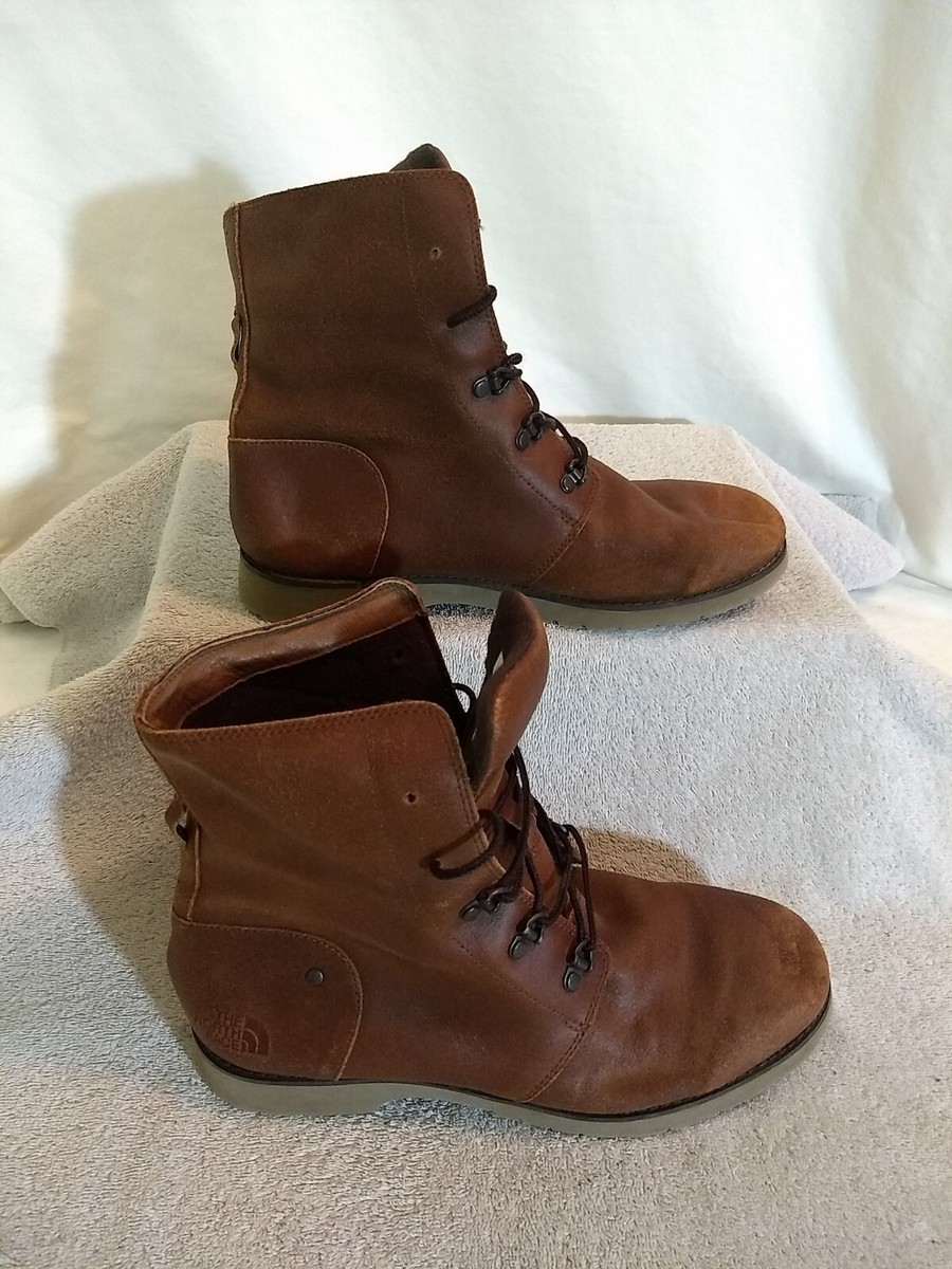The North Face Womens Ballard Brown Leather Boots, Size  display picture 3