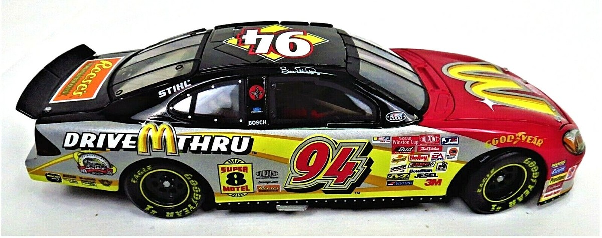 NASCAR ビル・エリオットマクドナルドコレクターズプレート 25周年記念レア Bill Elliott #94 NASCAR 25th Anniversary McDonalds
