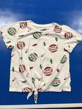 Star Wars Grogu The Child Mandalorian Girls Large Shirt Christmas Mandolorian