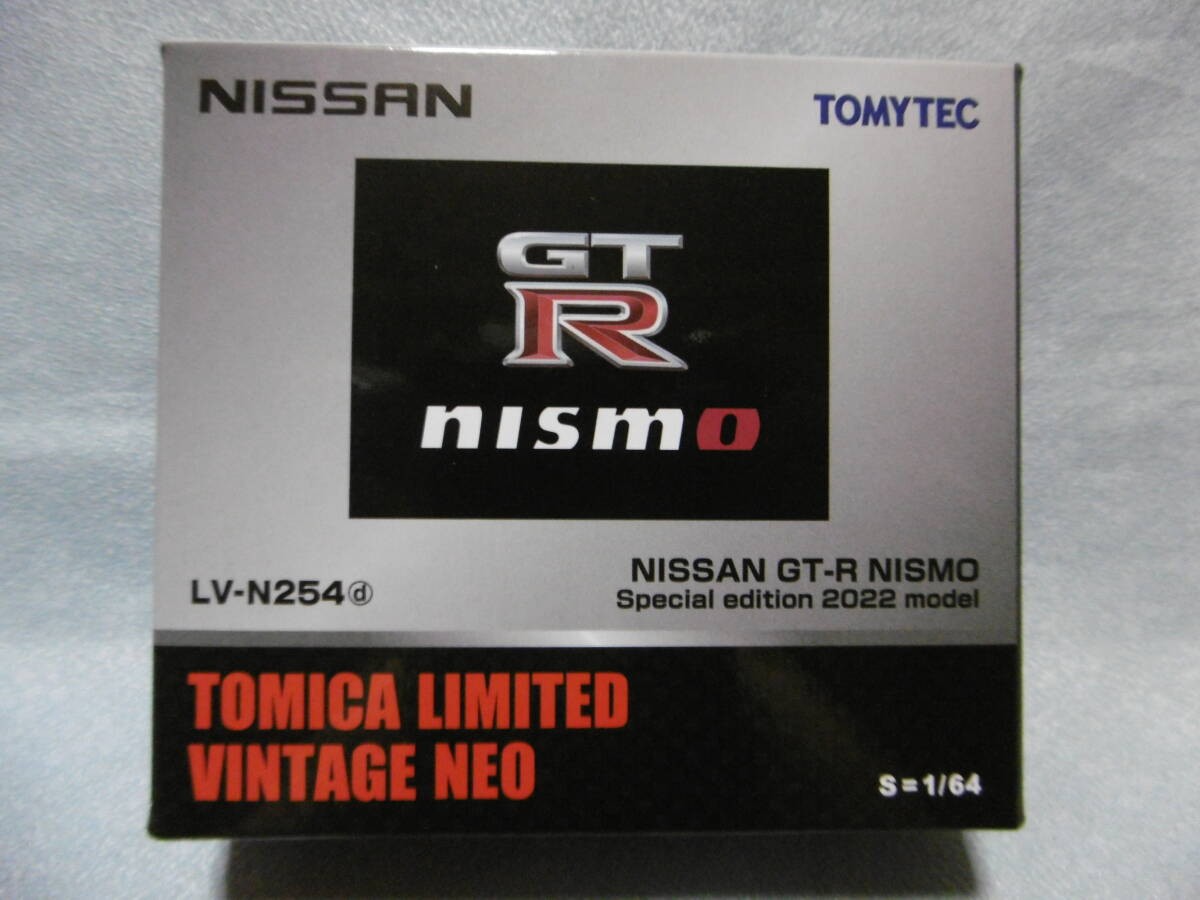 Takara Tomy Tomica Vintage Neo LV-N254d Nissan GT-R NISMO 2022 1/64