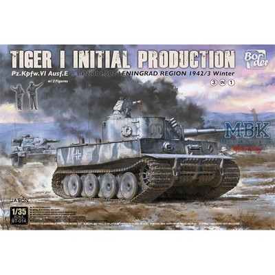 BORDER MODEL BT-014 Tiger I initial production 3in1