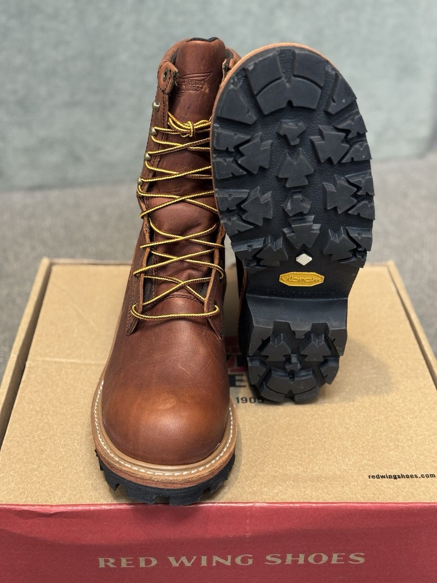 Red Wing 217 Waterproof Logger Boots (Soft Toe) (USA) SIZE
