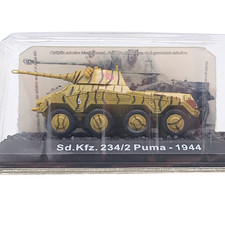 Amercom 1:72 Sd.Kfz.234/2 Puma Armoured Car Diecast Model WWII 1944