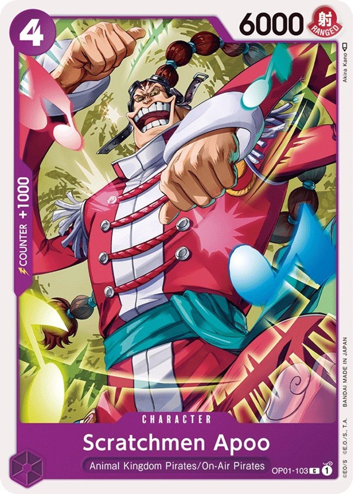 Scratchmen Apoo - OP01-103 Romance Dawn NM
