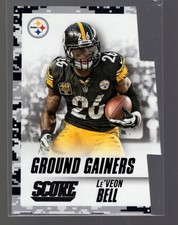 2015 Score - Ground Gainers Le'Veon Bell #9 Black Camo