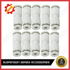 10x Air Line Hose Repair Straight Connectors 4MM tO 4MM For Mercedes Suspension