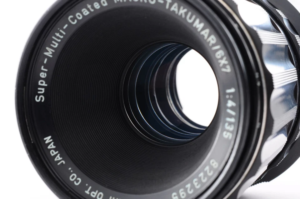 **NEAR MINT** Pentax SMC Macro Takumar 6x7 135mm f/4 + Cap For 6x7 67 67II Japan - Image 2 of 4