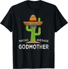 Fun Godparent Humor Gifts | Funny Meme Saying Godmother T-Shirt