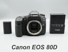 Canon EOS 80D Digital SLR Camera Body 6222 Shutter Count Tested