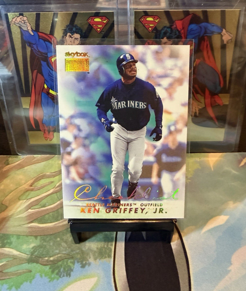 1999 Ken Griffey Jr. Skybox Premium Checklist Card #299 Mariners 33A