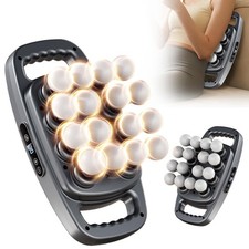16 Head Massage Gun, Deep Tissue Percussion Massager with 30 Intensity Gray