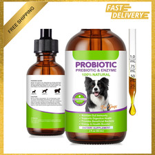 Dog Probiotic Liquid Supplements, Digestive Enzymes Prebiotic Gut Health 6