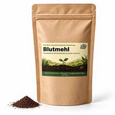 Blutmehl organischer Stickstoffd&uuml;nger f&uuml;r Erde Living Soil 250-750 g
