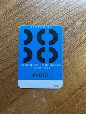 38 Special Backstage Pass