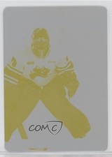 2021 SP Game Used CHL Edition Printing Plate Yellow 1/1 Benjamin Gaudreau 0me2