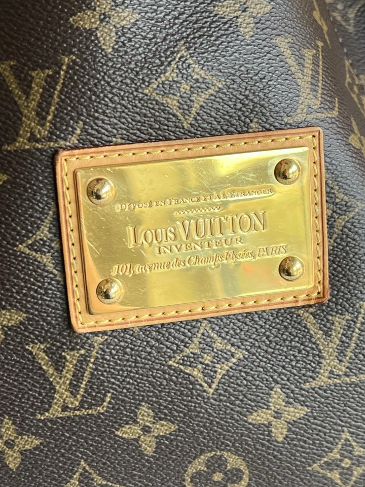 Authentic Louis Vuitton Galliera GM Monogram Canvas Shoulder Handbag USA SELLER - Image 3 of 4