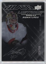 2022 SPx UD Black Lustrous Rookie Signatures /299 Tier 1 Mads Sogaard Auto 0rb9