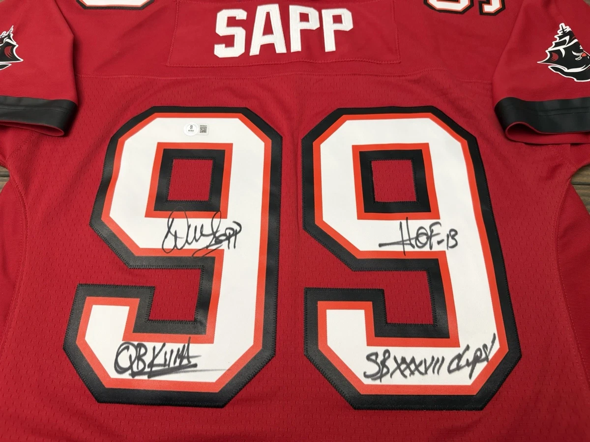 NFL TBバッカニアーズ ウォーレンサップ auto直筆サイン入りジャージー Warren Sapp NFL Original Autographed Jerseys for sale | eBay