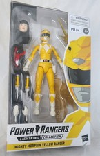 Mighty Morphin Yellow Ranger - Power Rangers Lightning Collection-  New-Sealed