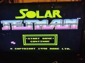 Solar Jetman Nintendo NES Game Cartridge Tested 