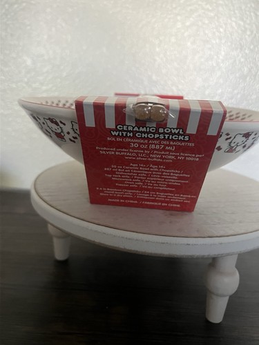 Hello Kitty Ramen/Noodle bowl with chopsticks - Picture 2 of 8