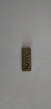 Audi-Schlüsselanhänger Schwarz und Gold