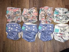 8 Pampers Pure Cloth Diaper Pockets 