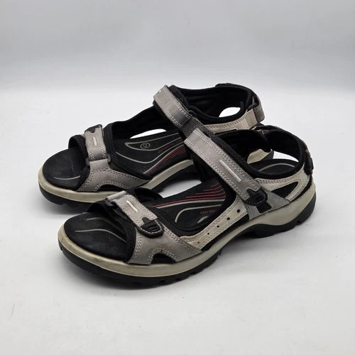 Ecco Yucatan Offroad Sport Sandals Shoes Women's 11 US 42 EU Gray Straps