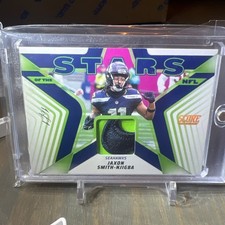 NIKE SWOOSH 1/1 2025 Panini Score Stars of The NFL  Jaxon Smith-Njigba #SNJ-JSN 