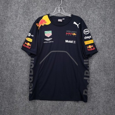 Puma Red Bull Racing Team Aston Martin Jersey Shirt Mens Large