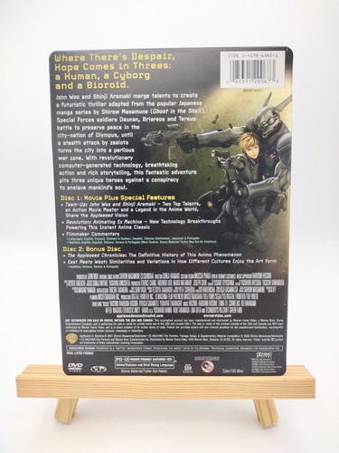 Appleseed: Ex Machina (Anime DVD, 2008, 2-Disc Set) Steelbook Special Edition - Picture 3 of 3