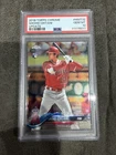 2018 Topps Chrome Update Shohei Ohtani Rookie Debut HMT32 Base PSA 10
