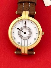 Longines Rodolphe unisex 30mm gold watch NEW pristine unworn 