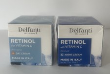 RETINOL W/T VITAMIN C, ANTI AGING, DAY NIGHT CREAM, ITALY. FREE SHIPPING