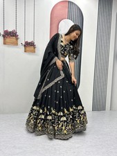 Bollywood Party Wear Wedding Designer Indian Lengha Ethnic Bridal Lehenga Choli