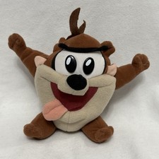 Baby Taz Plush Stuffed Animal featuring Tasmanian Devil from Baby Loony Tunes