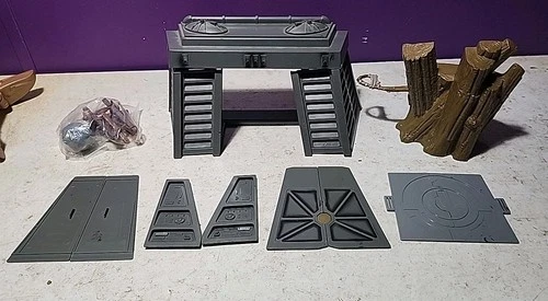 Star Wars Return of the Jedi Endor Bunker 1997 Playset POTF Complete Kenner