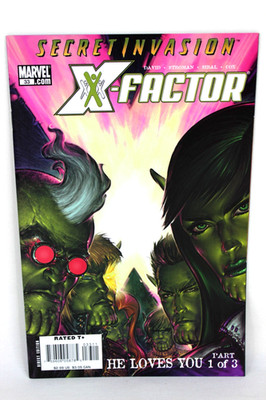 X-Factor #33 Secret Invasion He Loves You Part One 2008 Marvel Comics F-/F