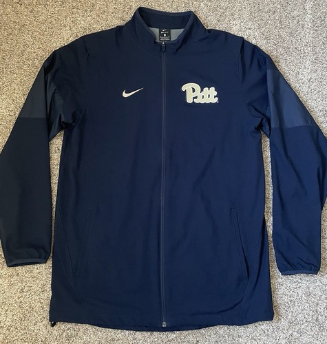 Pittsburgh Panthers Nike Dri Fit Windbreaker Jacke blau Herren Größe Large Tall LT - Bild 1 von 8