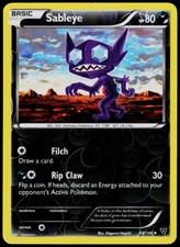 Sableye 68/146 XY Base Set - Reverse Holo Pokemon LP (Uncommon)
