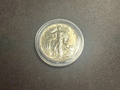 1942 Walking Liberty Silver Half Dollar AU-UNC